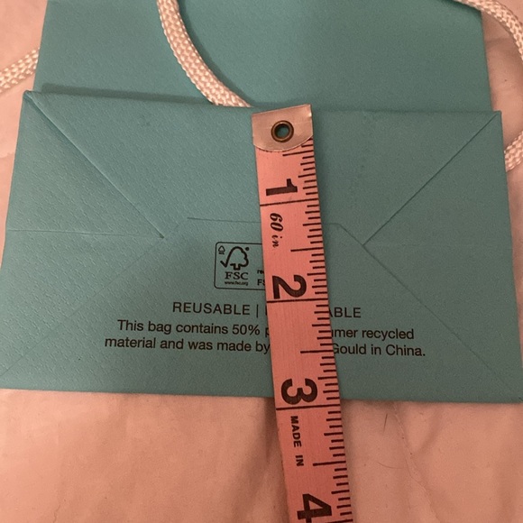 Authentic TIFFANY & CO. Gift Bag with box - Picture 7 of 8